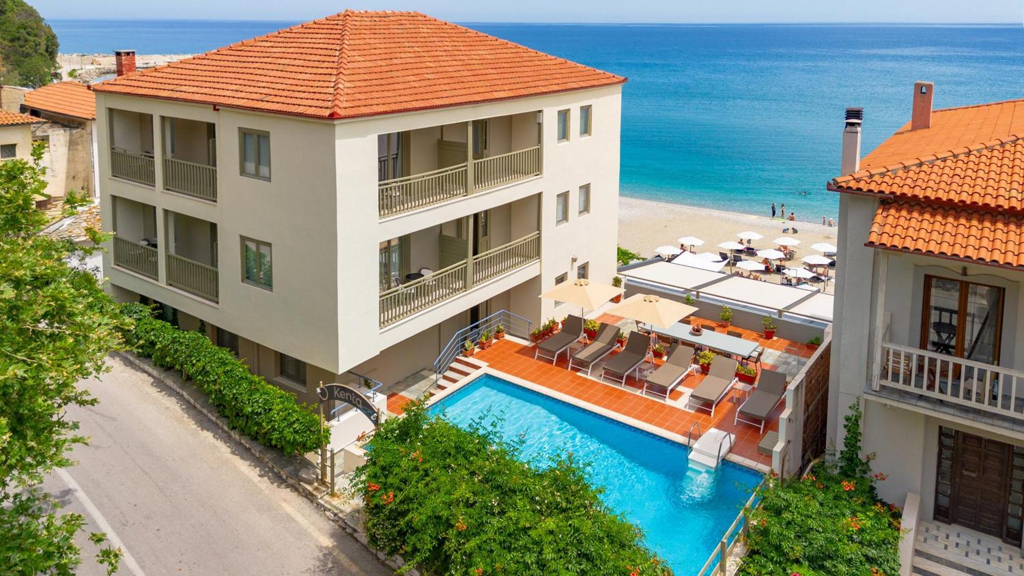 Kenta Beach Hotel Agios Ioannis  Dış mekan fotoğraf
